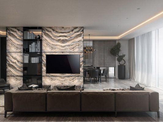 Croquis Design - Appartement - Salon - Mr Majidi