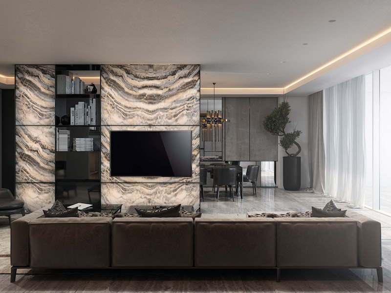 Croquis Design - Appartement - Salon - Mr Majidi