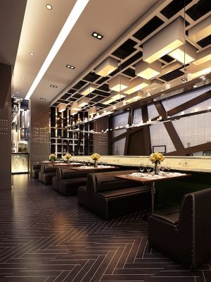 Croquis Design - Restaurant Bar - Amine - Vue2