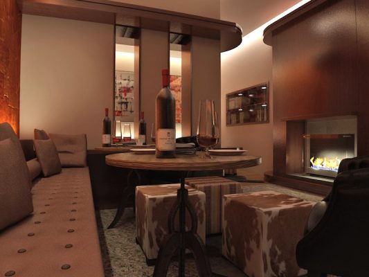 Croquis Design - Restaurant - Lounge Oscare - Vue1