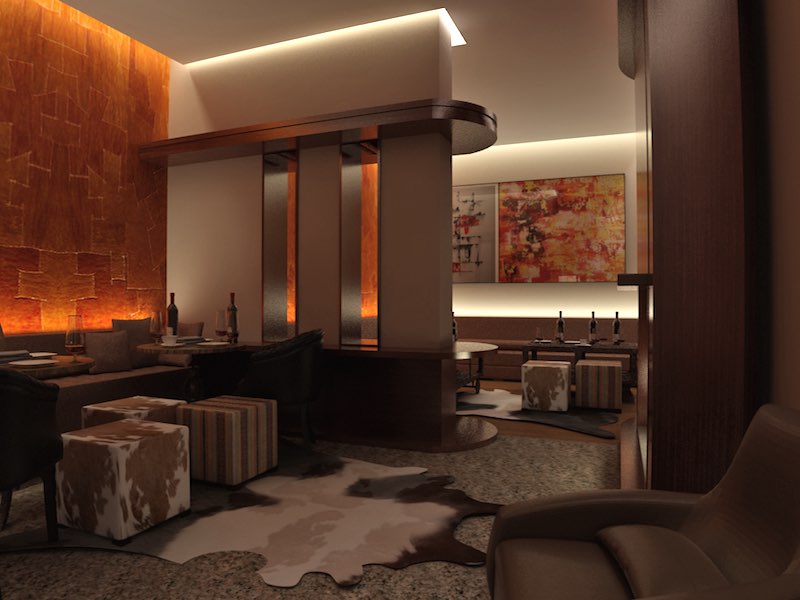 Croquis Design - Restaurant - Lounge Oscare - Vue2